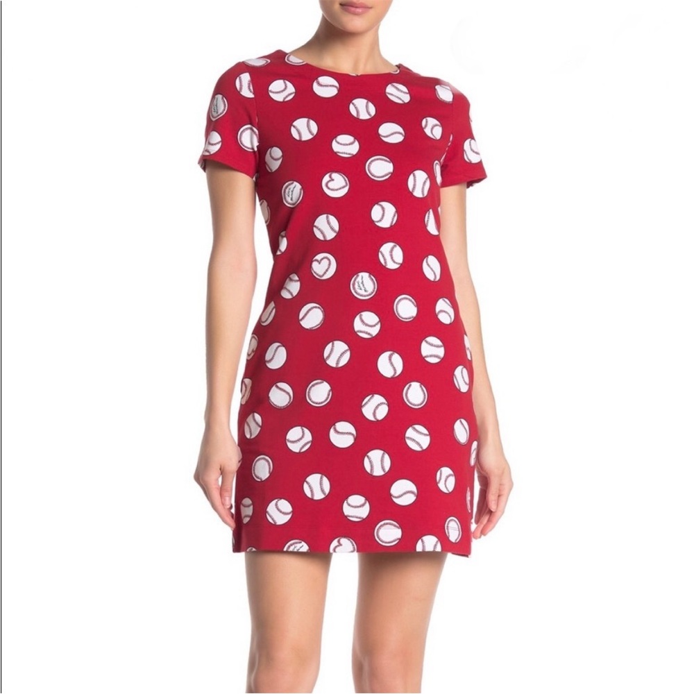 *NWT* LOVE Moschino Baseball Logo Print Dress